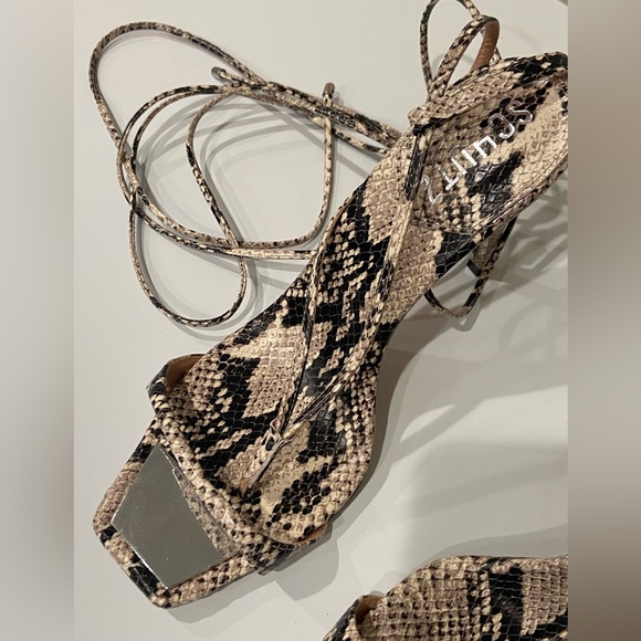 Schutz ankle tie sandal size 7.5 - Picture 3 of 4